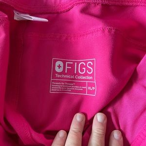 FIG Clothing Hot Pink Kade Cargo Scrub Pants XLP.